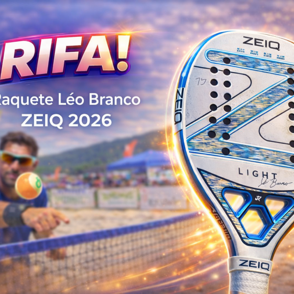 Raquete Léo Branco ZEIQ 2026